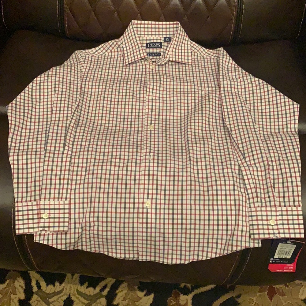 NWT Chaps Boys Dres Shirt